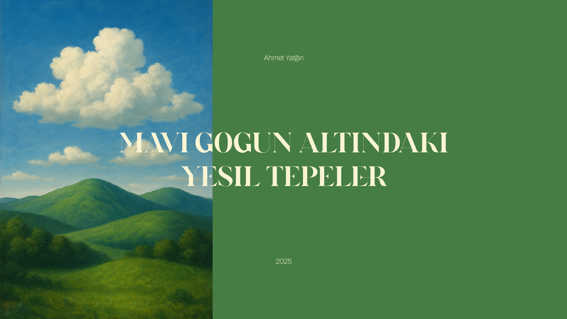 Ahmet Yatğın Öykü Yazar